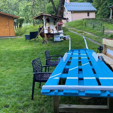 Bed and Breakfast Au Sommet Des Narcisses Albiez-Montrond Exterior foto